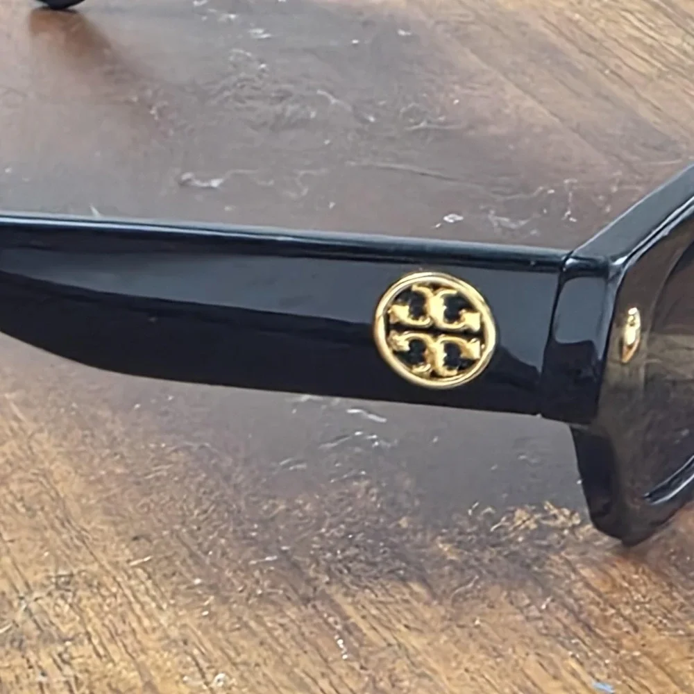 Tory Burch TY7169U 1709/87 Sunglasses Womens 52-17-140 Black Square Tinted